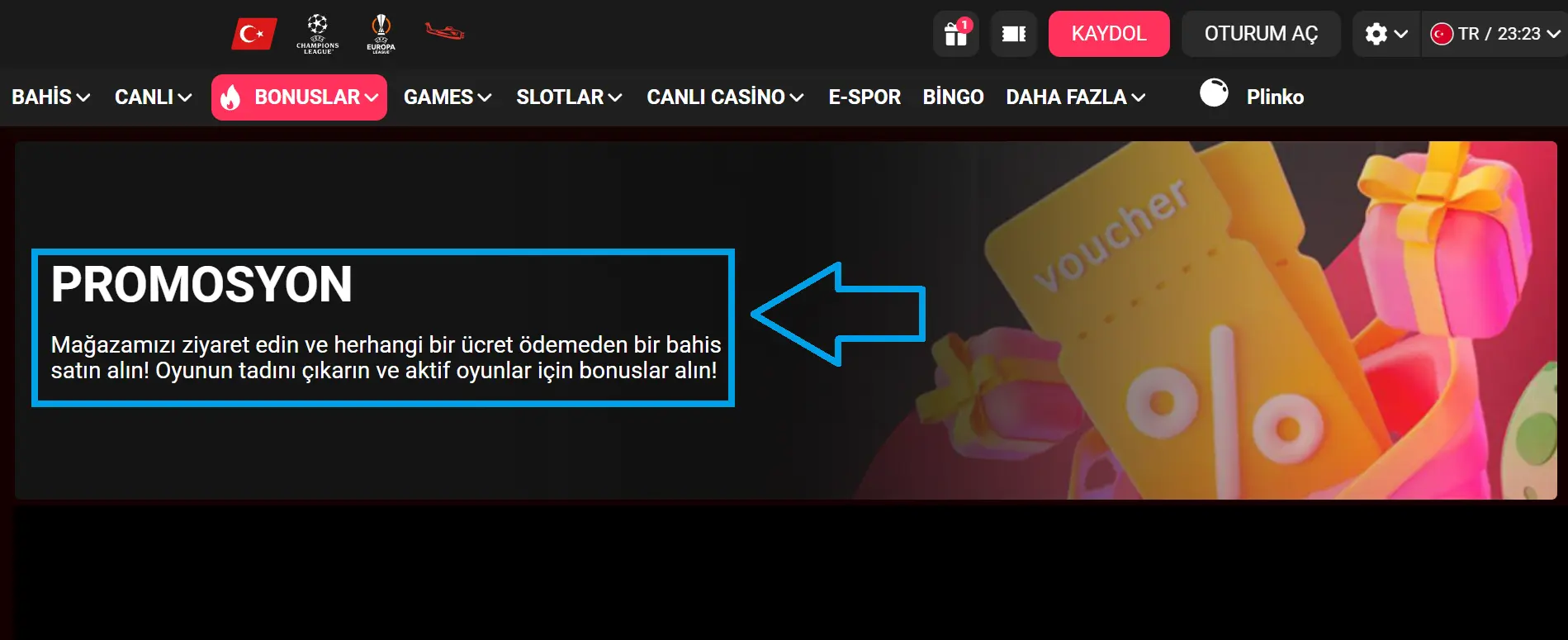 Bonus Kullanma Şart ve Koşulları Bonus Kullanma Şart ve Koşulları