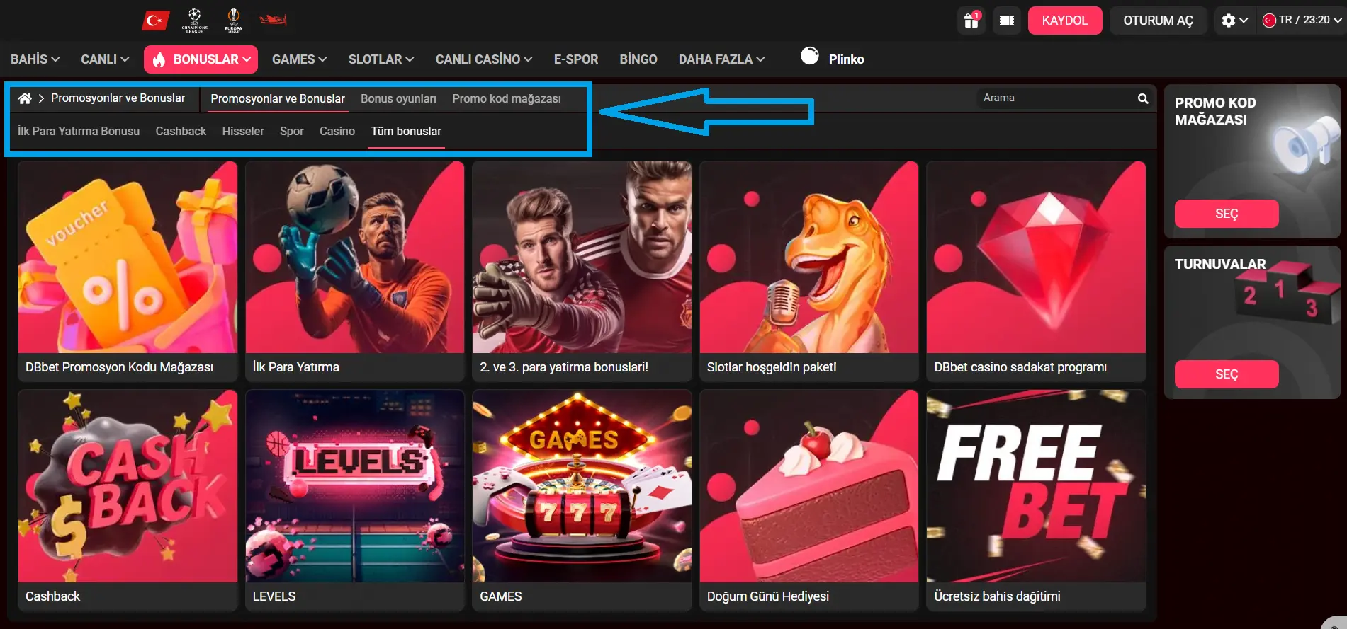 Bonus ve Promosyonlar Doublebet Bonus ve Promosyonlar Doublebet